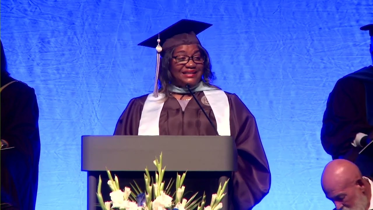 Afternoon Graduation I Crystal C. Student Speaker