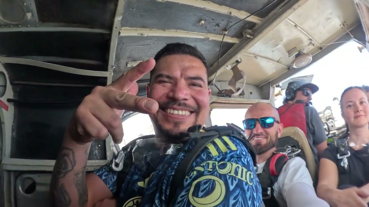 Jorge Skydives At Skydive Yosemite!