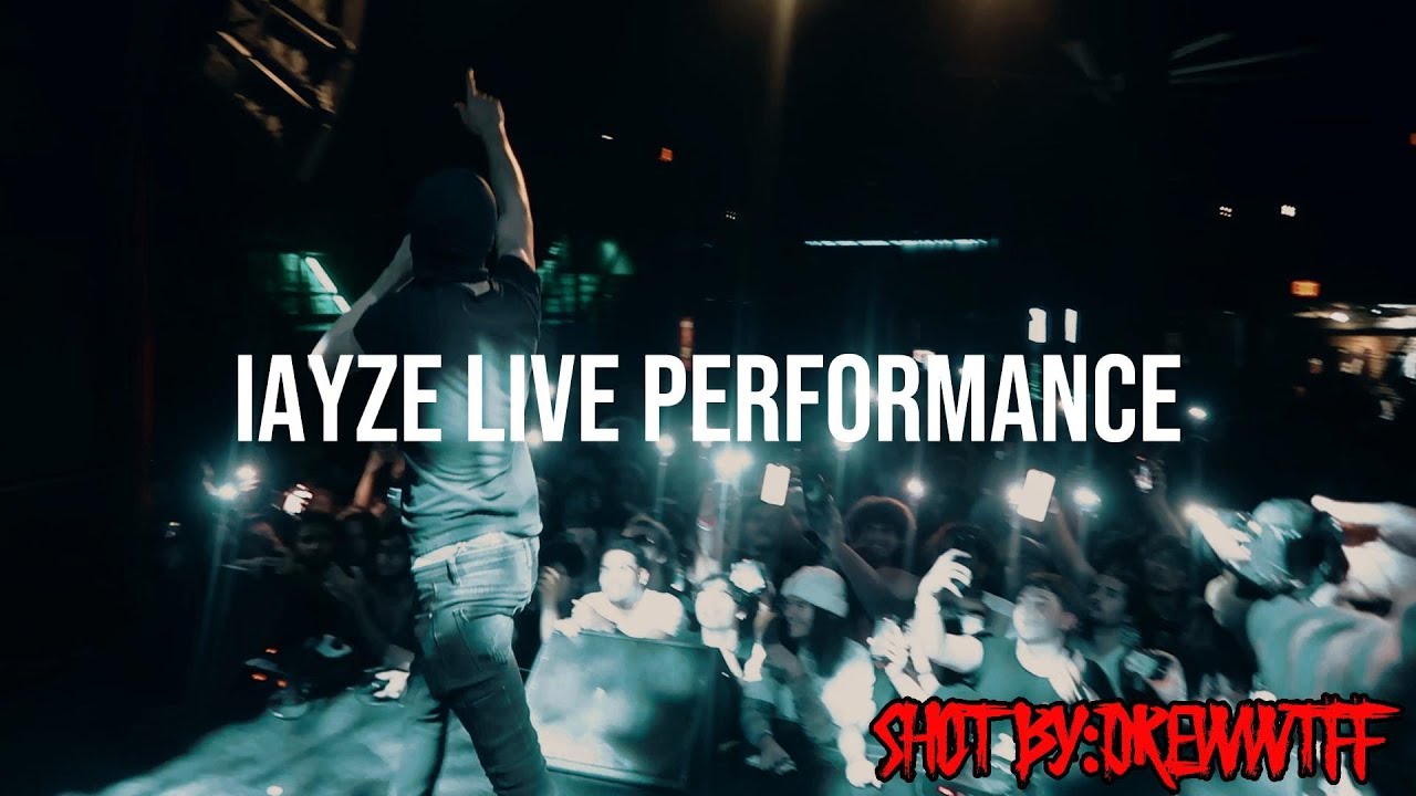 IAYZE FIRST LIVE PERFORMANCE IN ALMOST 3 YEARS!!! FT.DCTHEDON AND MANY MORE!!