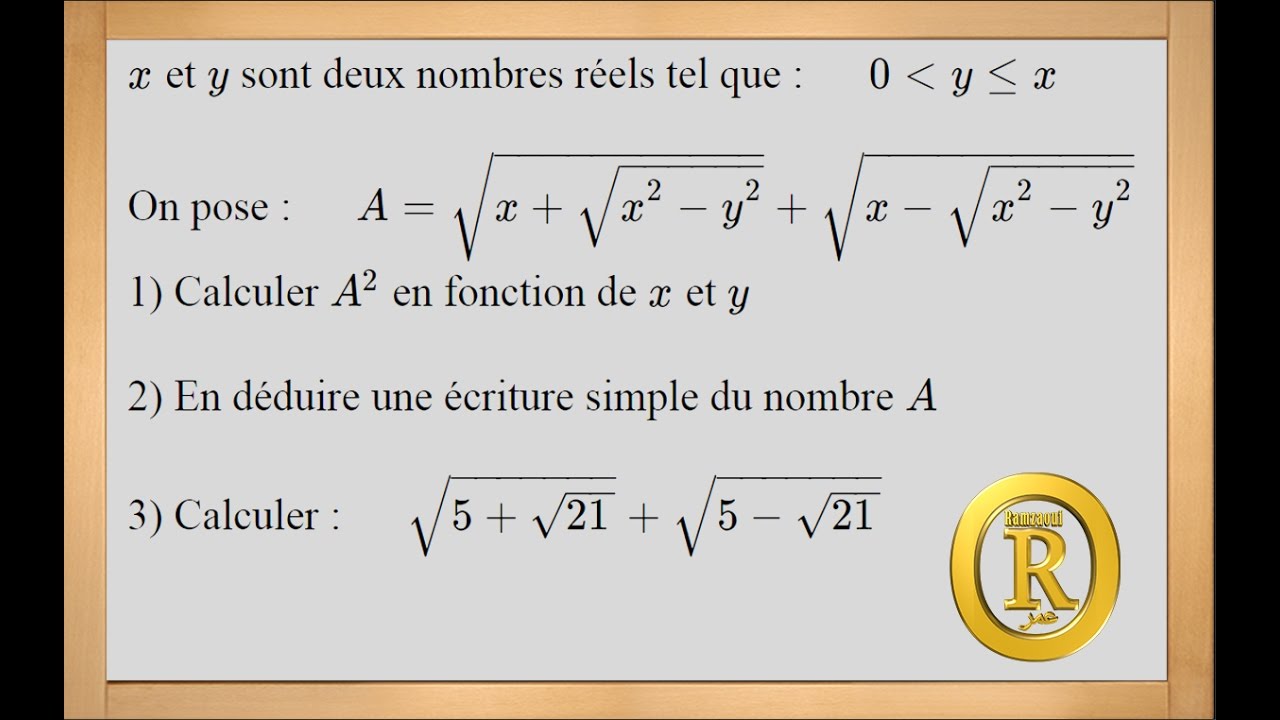 ensembles de nombres exo 3 مجموعات الأعداد بالفرنسية