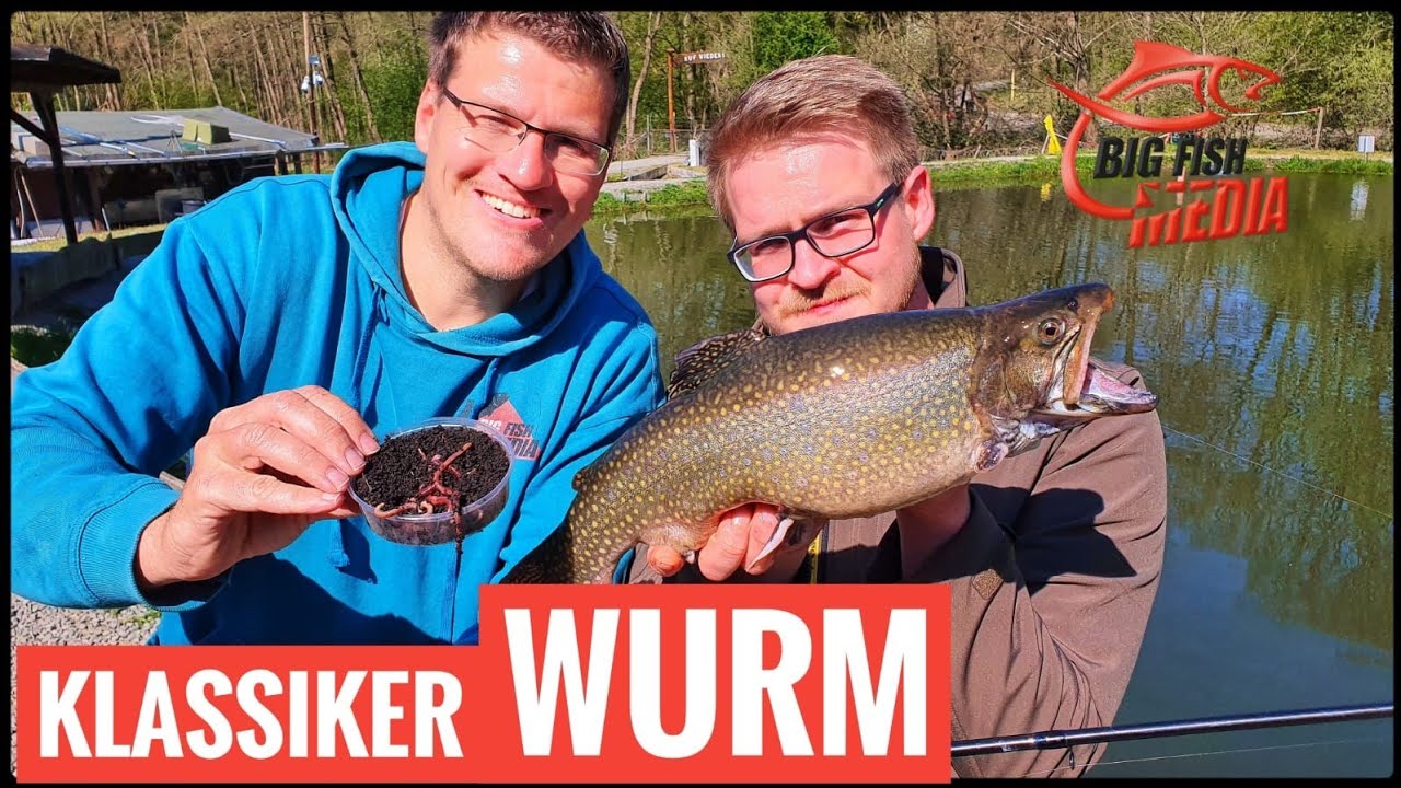 Forellenangeln wie früher: Fangen mit Wurm – Gregor und Ewald unterwegs