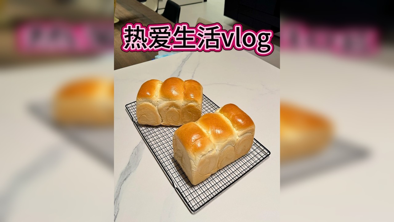 Vlog8：卤牛肉做吐司的一天~
