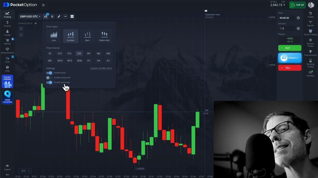 2 Hours of Pocket Option AI Trading with Shocking Results