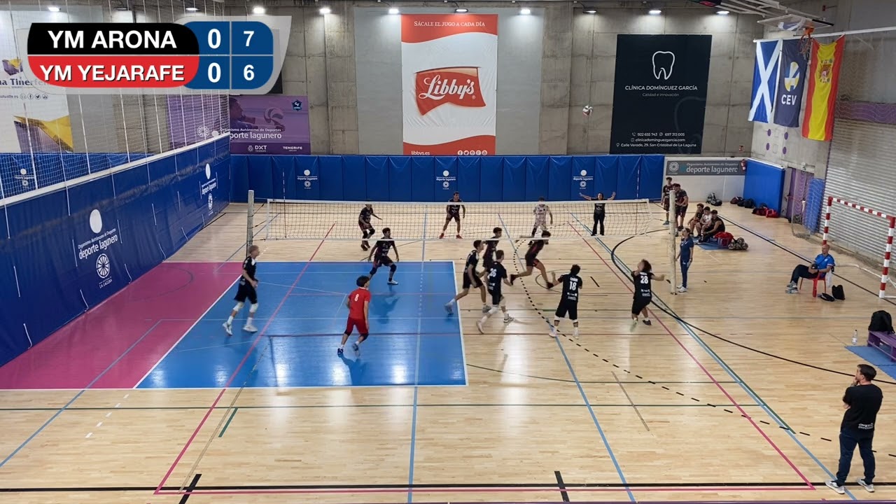 16 de noviembre de 2025 - LIGA A1 JUNIOR MASCULINO - ARONA 2-1 YEJARAFE (25-27 | 25-9 | 15-13)