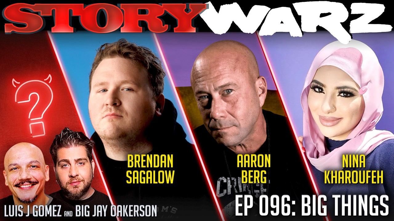 Aaron Berg vs Brendan Sagalow vs Nina Kharoufeh| Story Warz | Episode 096 | Big Things