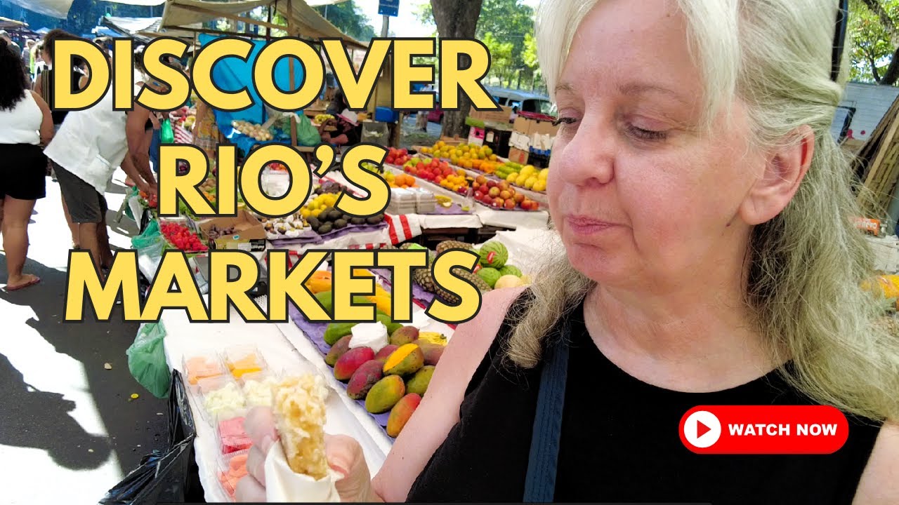 Exploring Rio's Vibrant Markets: Gloria & Hippie Market Adventure