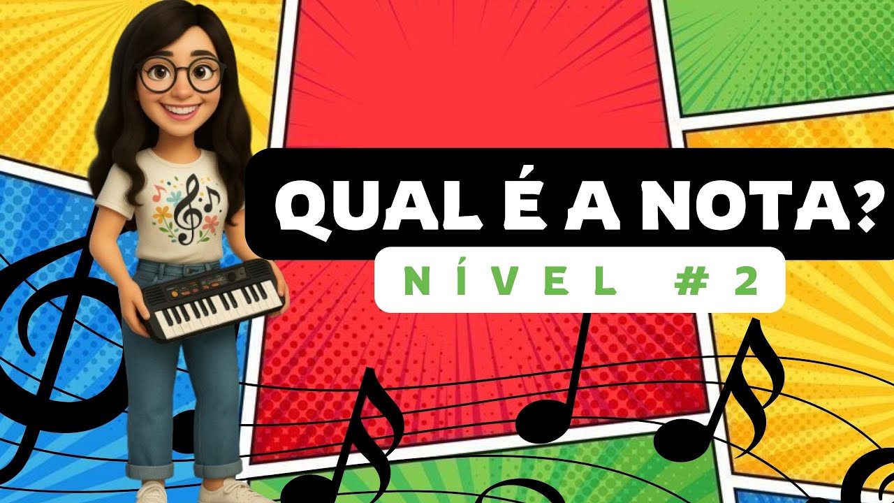 Jogo das notas musicais | Nível 2