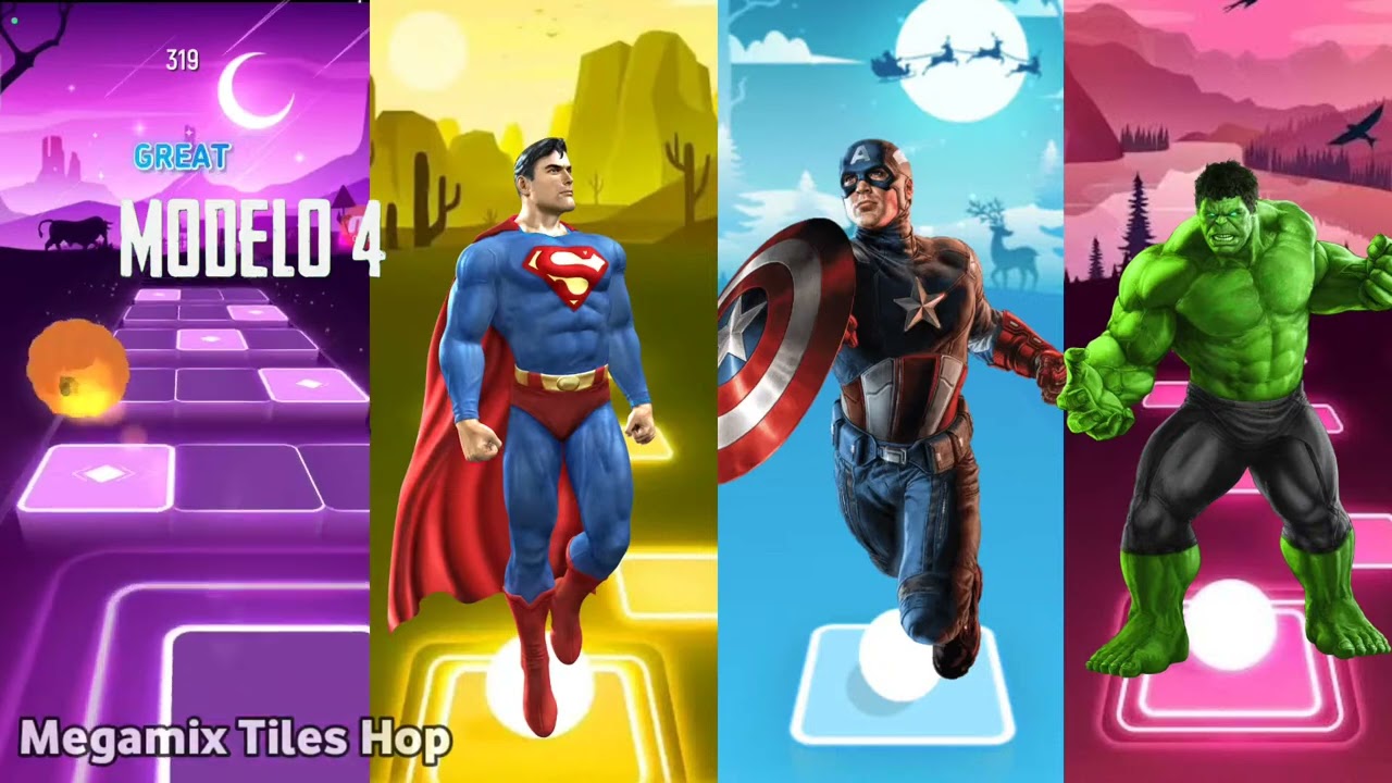 Spiderman Cartoon 🆚 Hulk 🆚 Ironman 🆚 Batman 🆚 Captain America  🎵 Who Will Win..⁉️