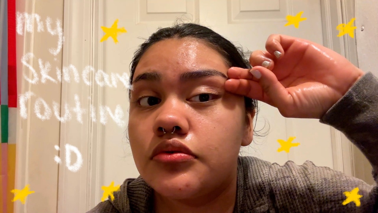 skincare routine :p