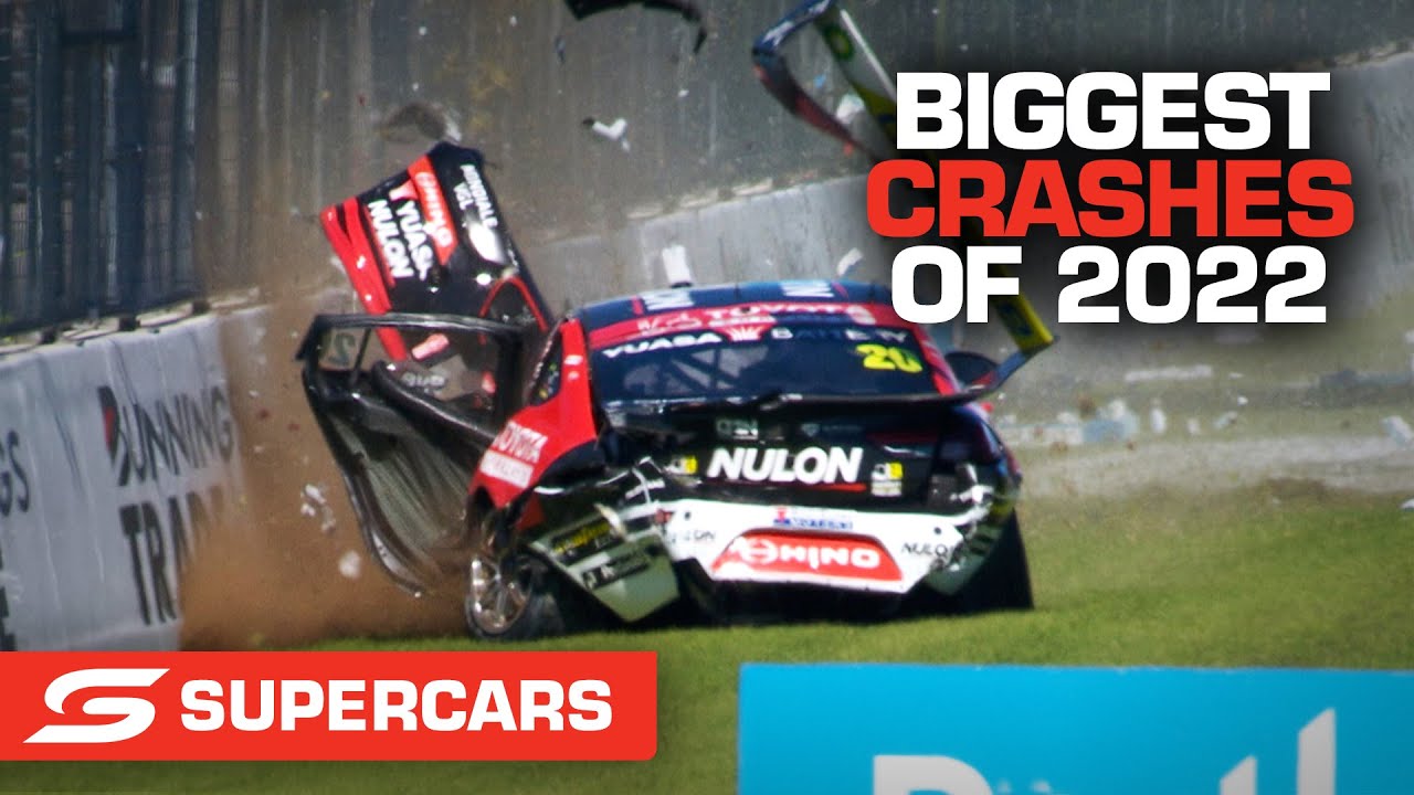 Biggest Crashes of the Year | Supercars 2022