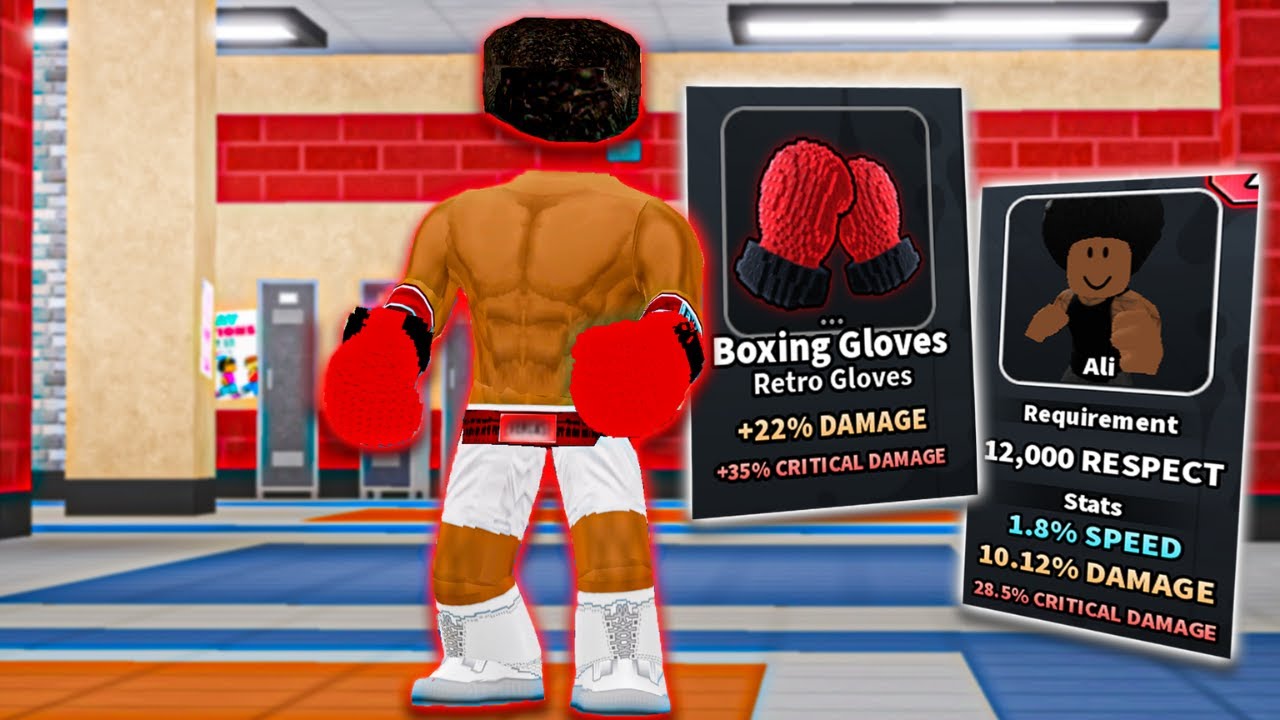 Using The NEW Muhammad Ali Style In Roblox Fight In A School