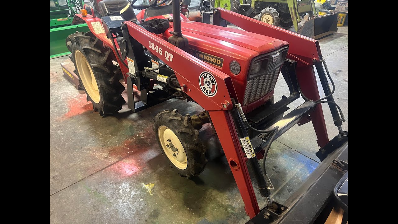 New to me Yanmar 1610D Tractor