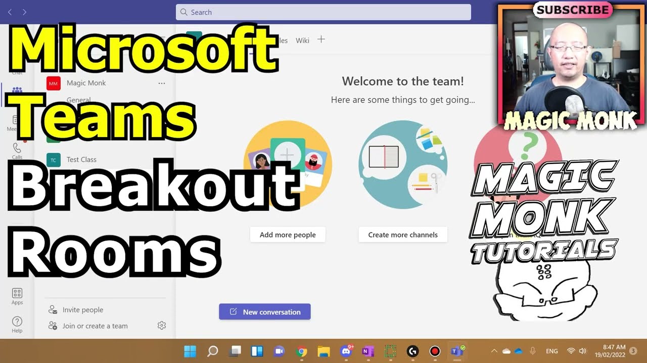 Breakout Rooms in Microsoft Teams - Step by step tutorial