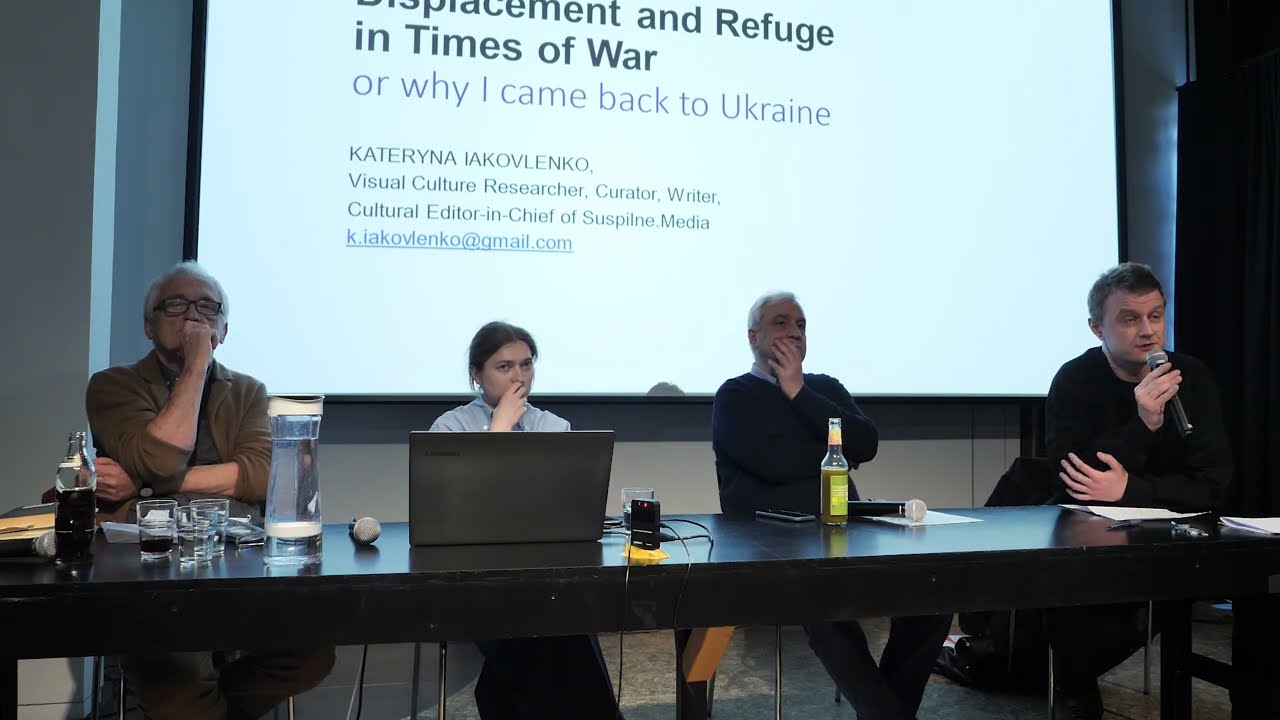 Displacement and Refuge in Times of War. Kateryna Iakovlenko, Yassin al-Haj Saleh, Jan Tomasz Gross