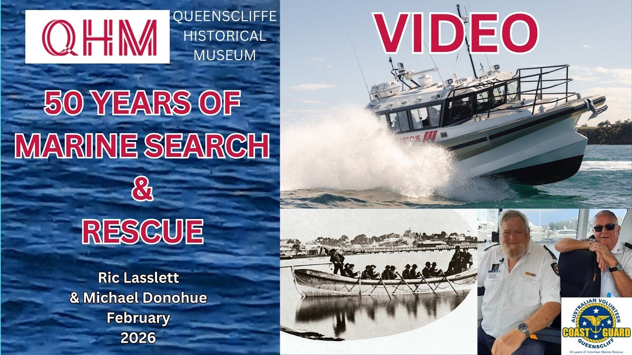 50 YEARS OF MARITIME SEARCH & RESCUE: Queenscliff Coast Guard continuing the Rip lifeboat tradition.