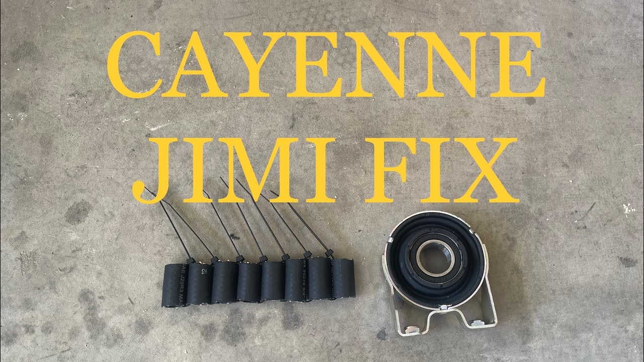 Porsche cayenne 955/957 driveshaft jimi fix