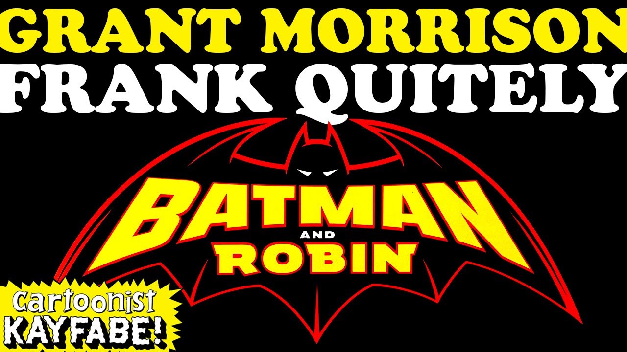 Batman and Robin by All Star Superman CREATORS Grant Morrison and Frank Quitely