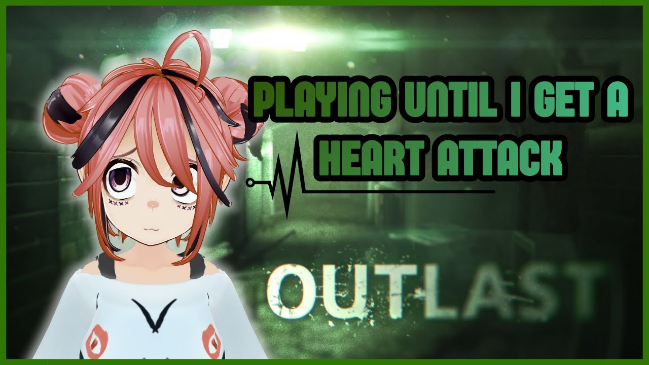 【 Outlast  】▞  scary. im very scared.  #game #VTuber