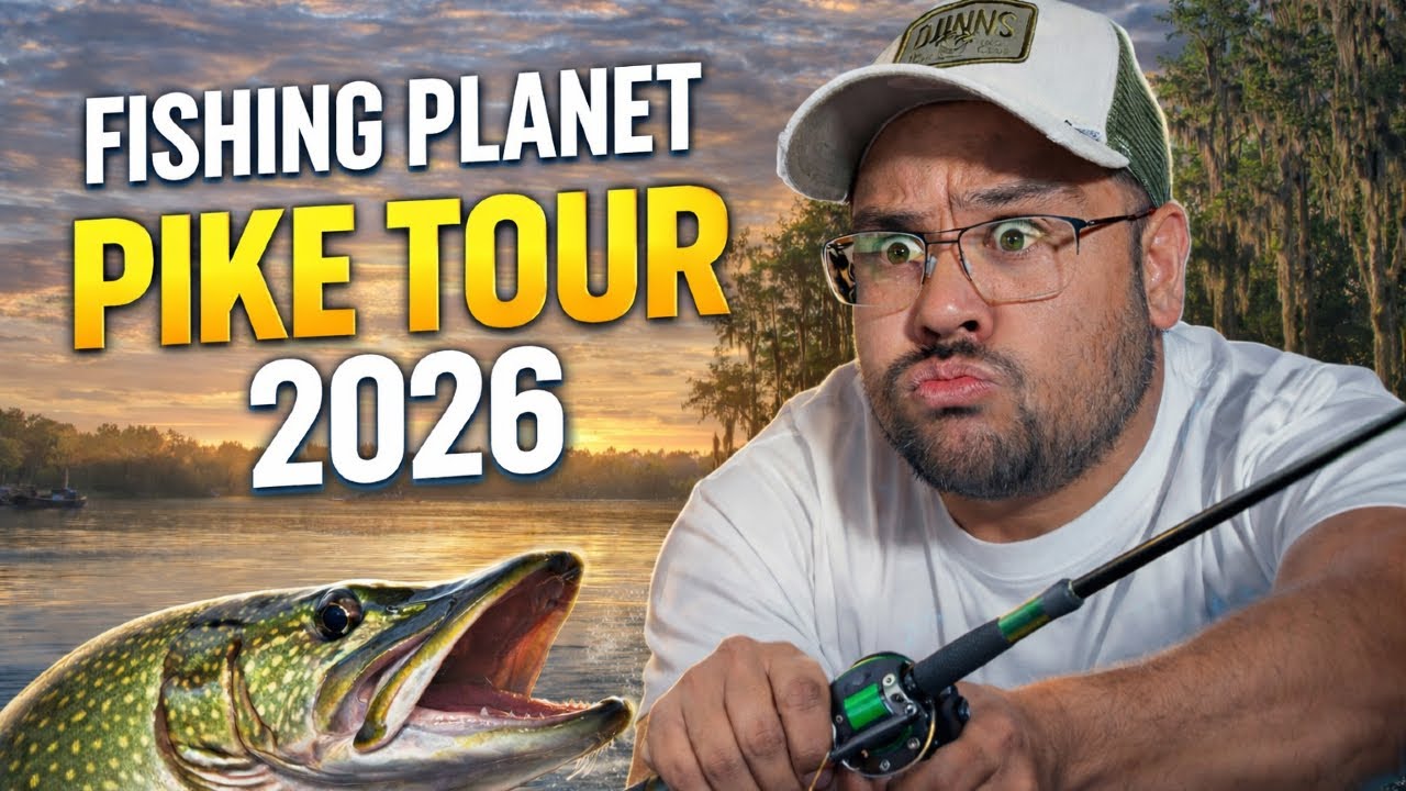 🎣WINTER PIKE TOUR - Qualifier #1 (DROPS ENABLED) (18+) !fish
