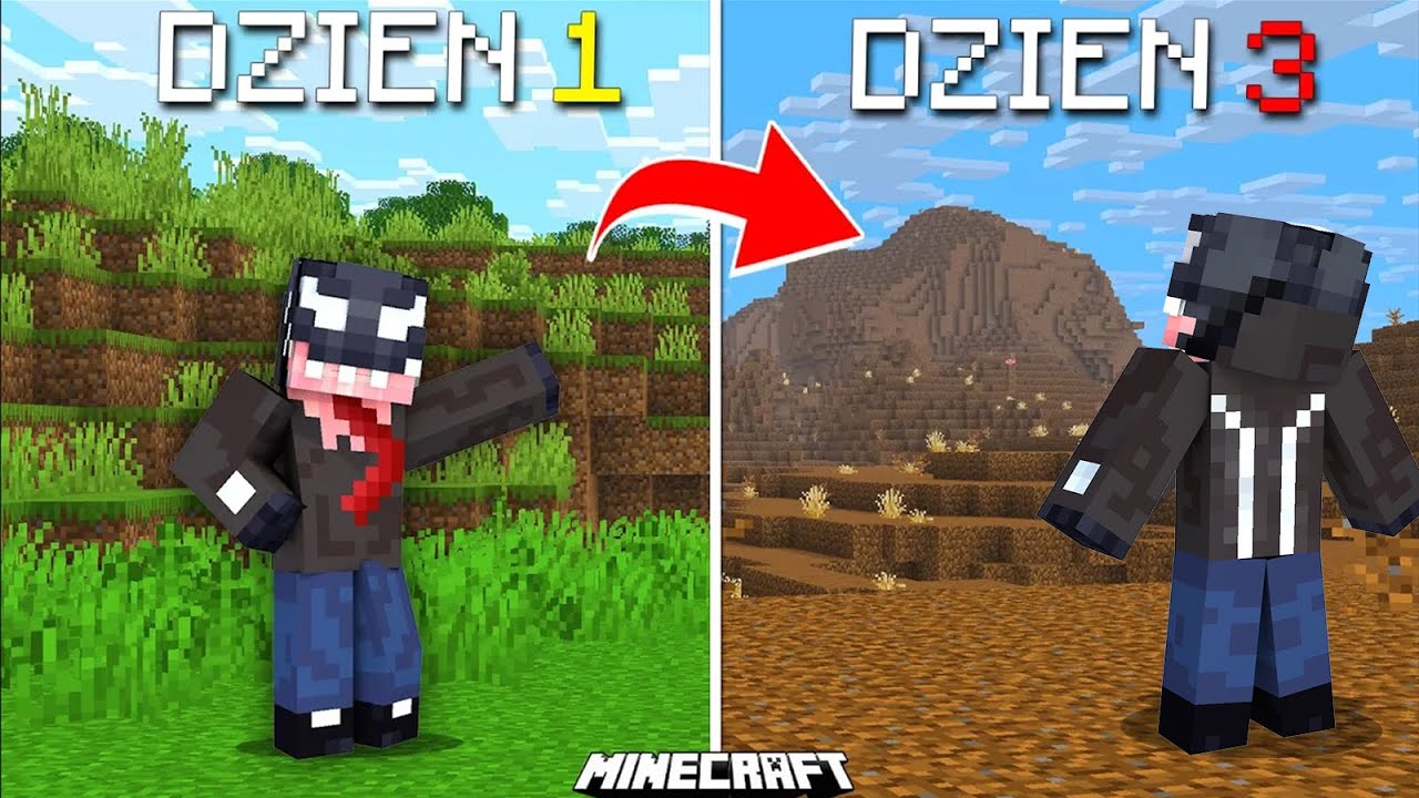 MINECRAFT, ale CO 5 SEKUND ZNIKAJĄ BLOKI Z CAŁEGO ŚWIATA.