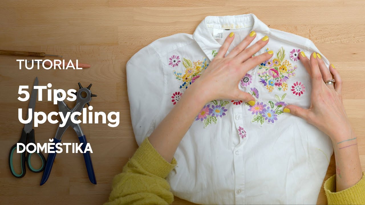TUTORIAL Upcycling: 5 Formas Fáciles de Transformar tu Ropa | Emma Friedlander-Collins | Domestika