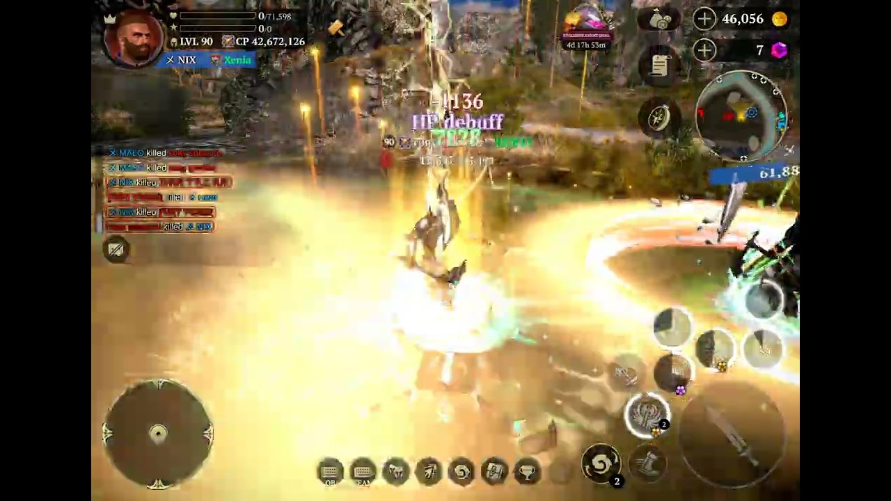 Evil Lands PvP 3 vs 4 - Normal Day