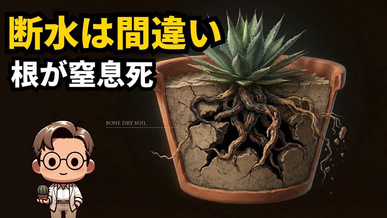 【その常識、危険です】「冬は断水」で植物は死にます | 根の