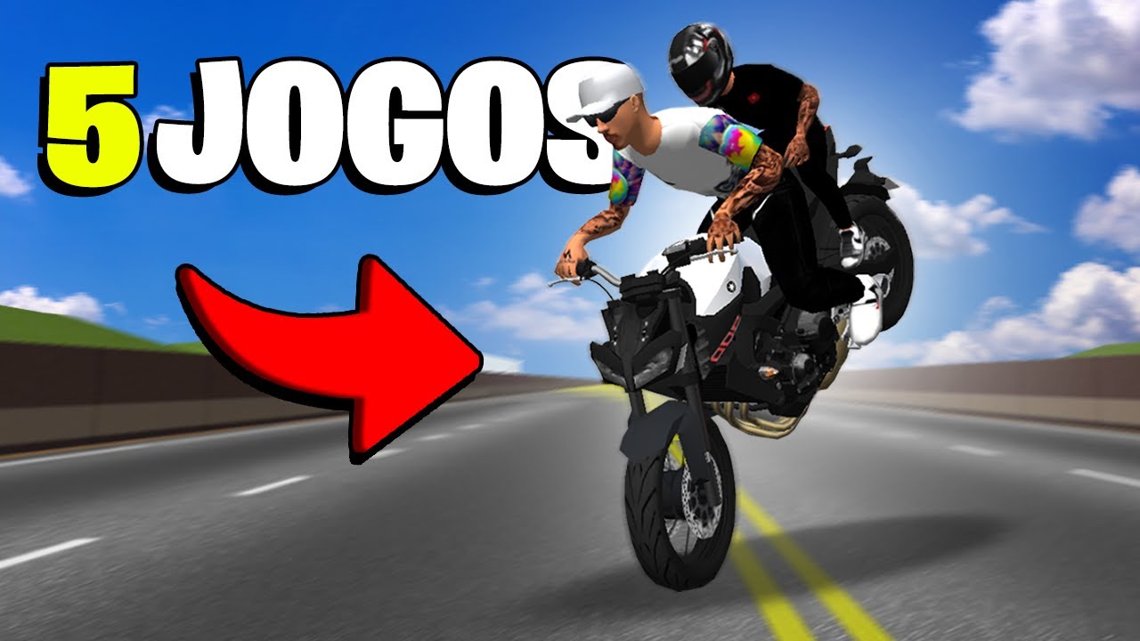TOP 5 MELHORES JOGOS de MOTO para CELULAR!