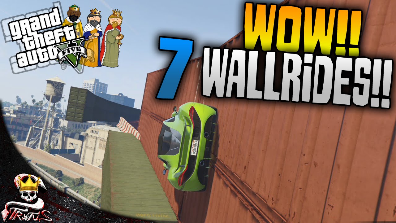 GTA 5 | 7 WALLRIDES!! WTF!! QUE DIFICIL ES!! - GTA V CARRERA DE LA MUERTE #659 | XxStratusxX