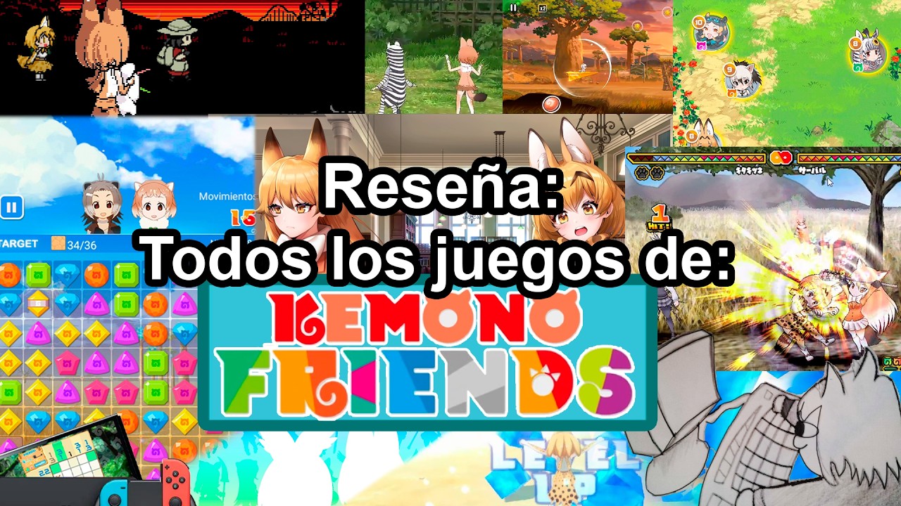 Reseña: Todos los juegos de Kemono Friends