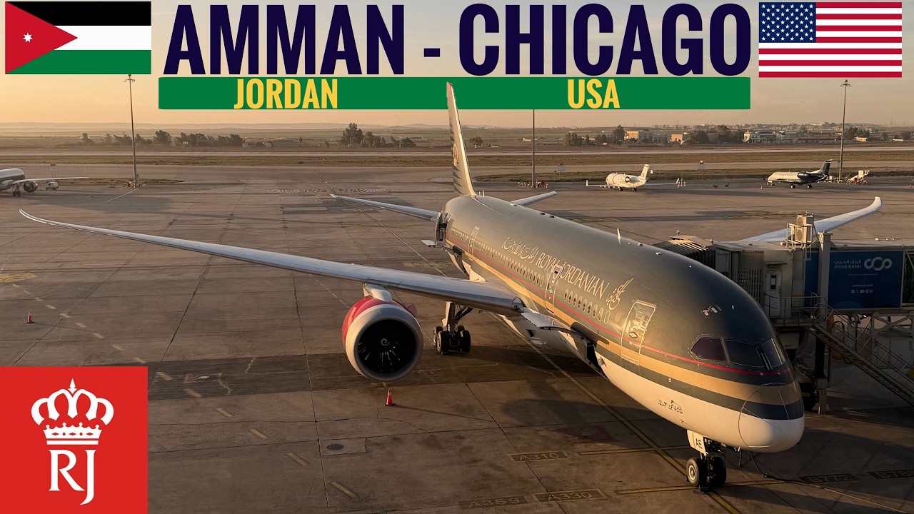 TRIPREPORT | Royal Jordanian (ECONOMY) | Boeing 787-8 | Amman - Chicago