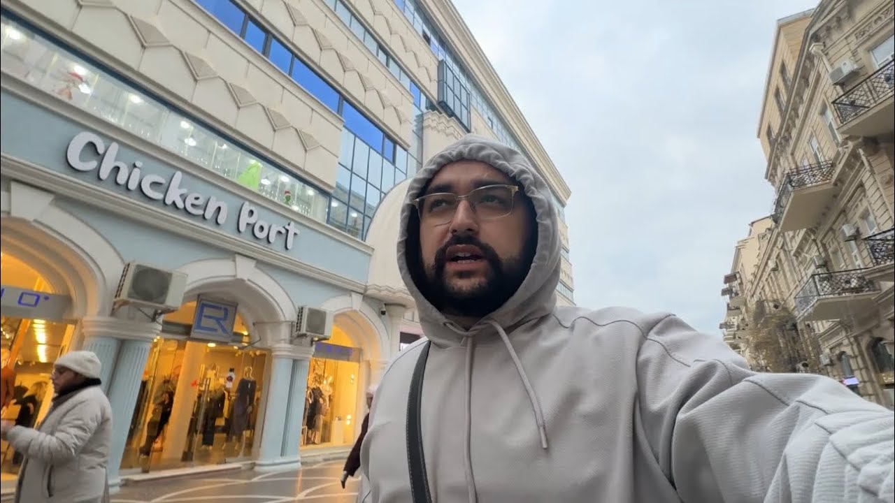 First Time in Baku Azerbaijan 🇦🇿 | Street Food & Nizami Street | Usamabuttvlogs