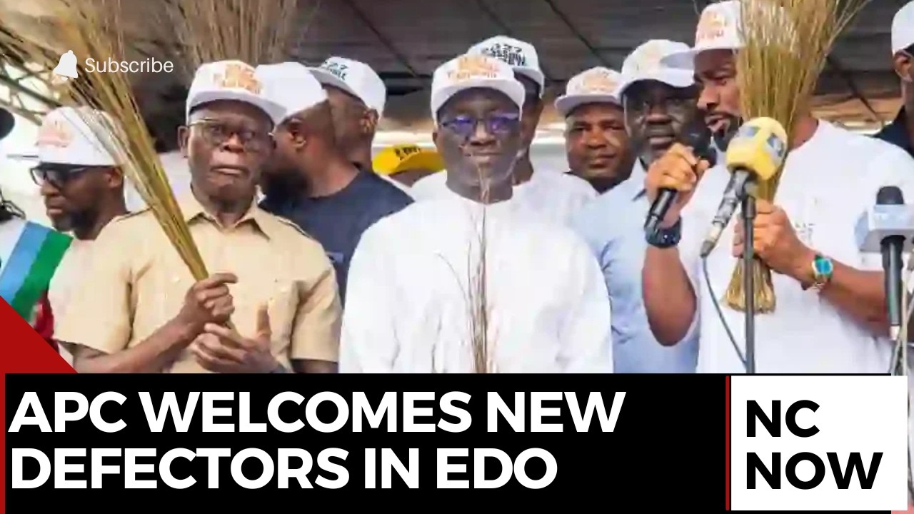 Edo State Political Shift: APC Welcomes New Defectors Ahead of 2027 Elections
