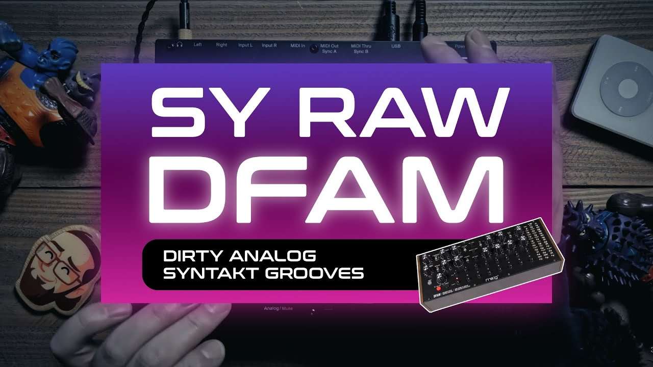 Syntakt | SY Raw DFAM Demo & Tutorial. 8 Steps is enough!