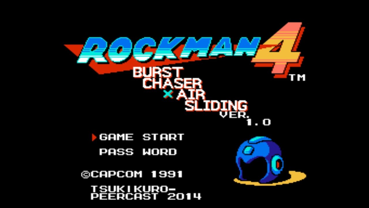 Rockman 4 Burst chaser x Air sliding - Dive Man stage