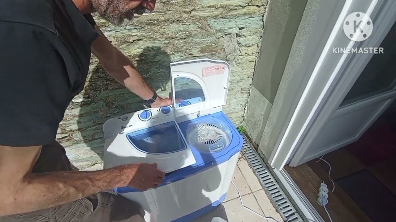 Tuto lave linge Tectake          (humour)