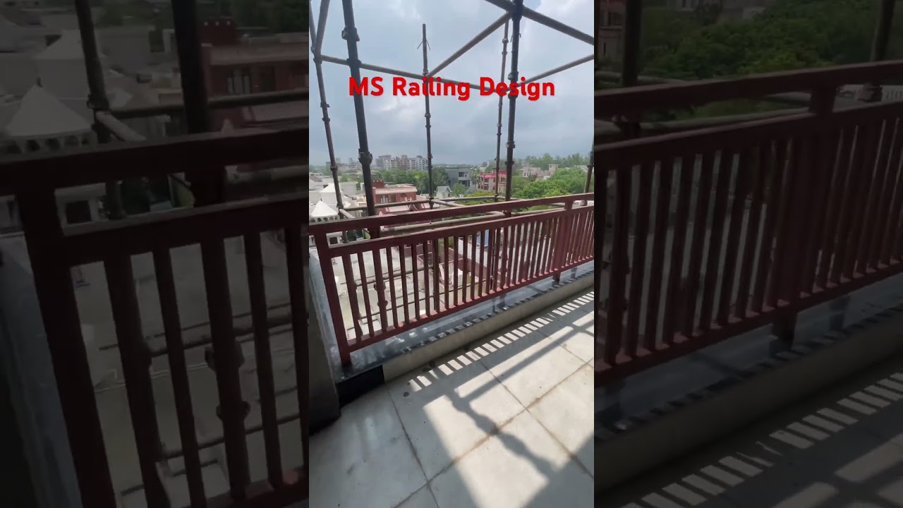 Railing Design | MS balcony Railing| #railingdesign #railing #balcony #design #shortvideo #shorts