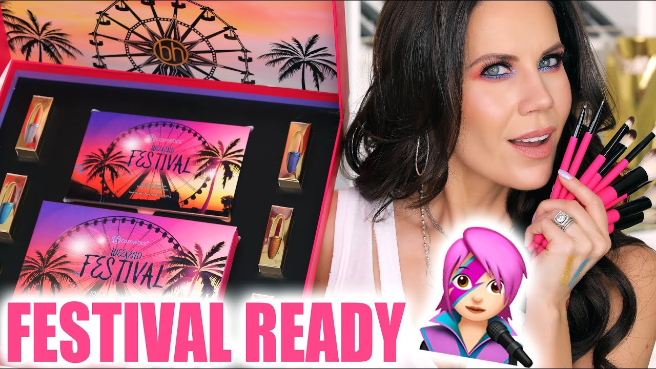 TESTOWANY MAKIJAŻ NA FESTIWALU BH COSMETICS... Jestem w szoku!