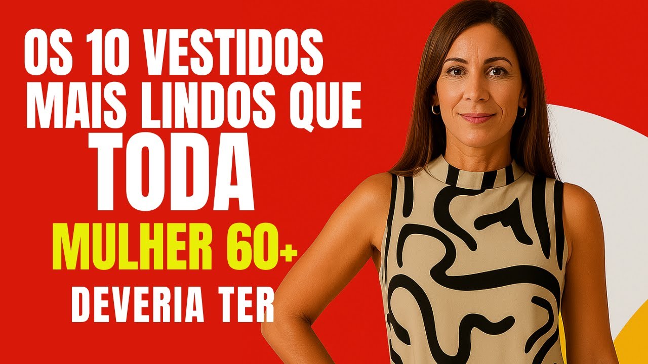 10 Vestidos Lindos que Toda Mulher 60+ Precisa Ter  Elegância, Estilo e Rejuvenescimento