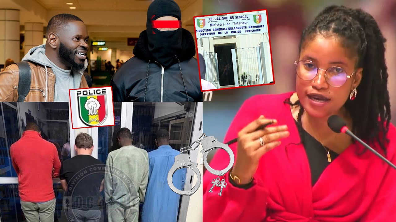 «ki nek 2e Farou Pape C Diallo, Toubab bi et les 3 sénégalais arrêtés par la..