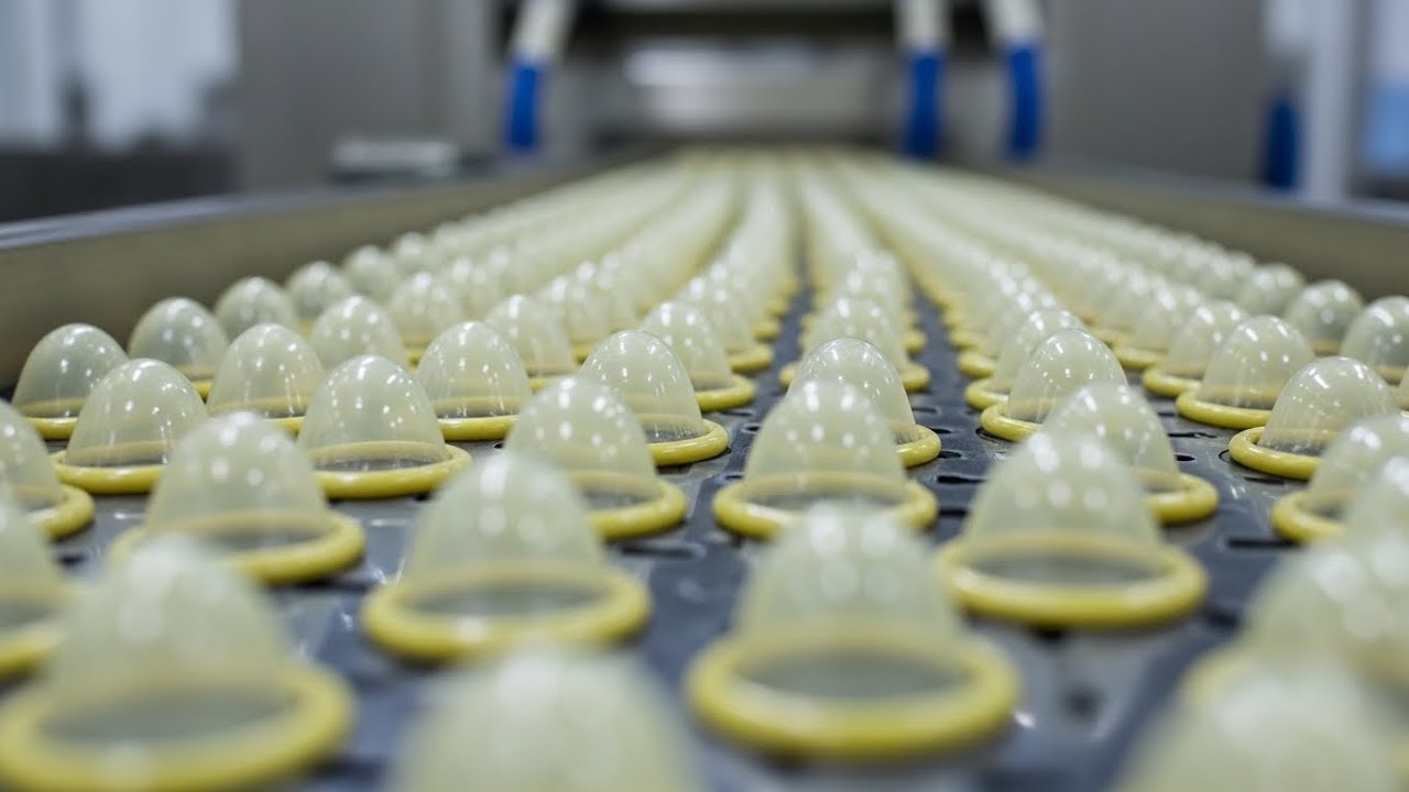 Inside a Modern Condom Factory: From Liquid Latex to Finished Product | Full Manufacturing Process