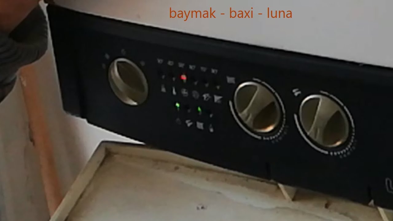 ضوء الحرارة 50 يومض باستمرار كومبي ماركة baymak موديل  baxi'