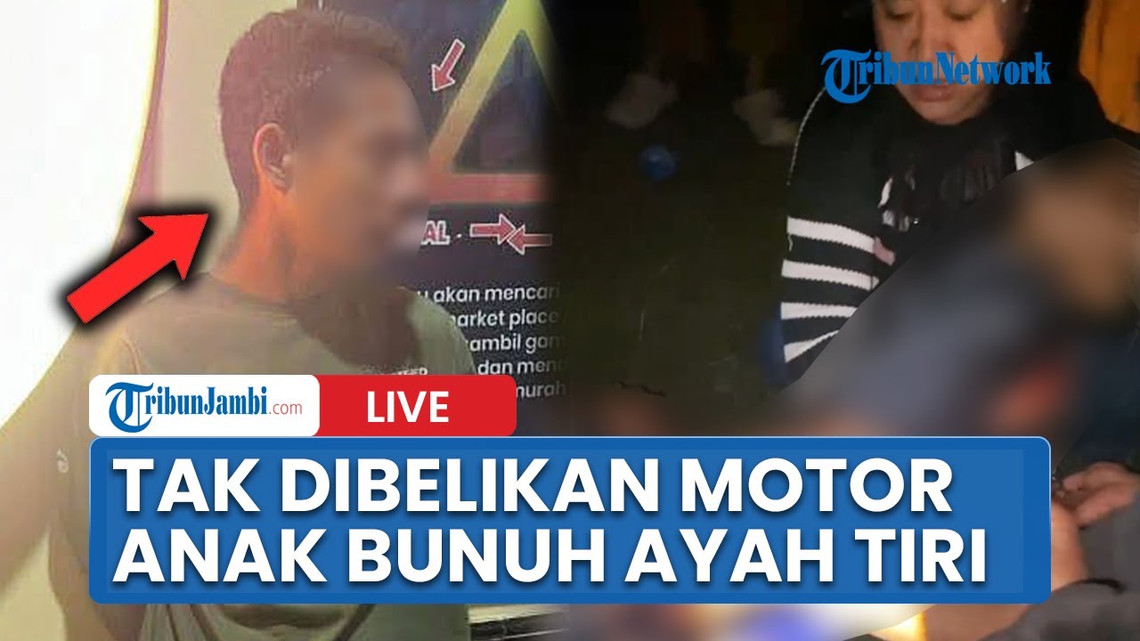 🔴Anak Tega Bunuh Ayah Tiri di Bulukumba Gegara Tak Dibelikan Sepeda Motor, Pelaku Diringkus