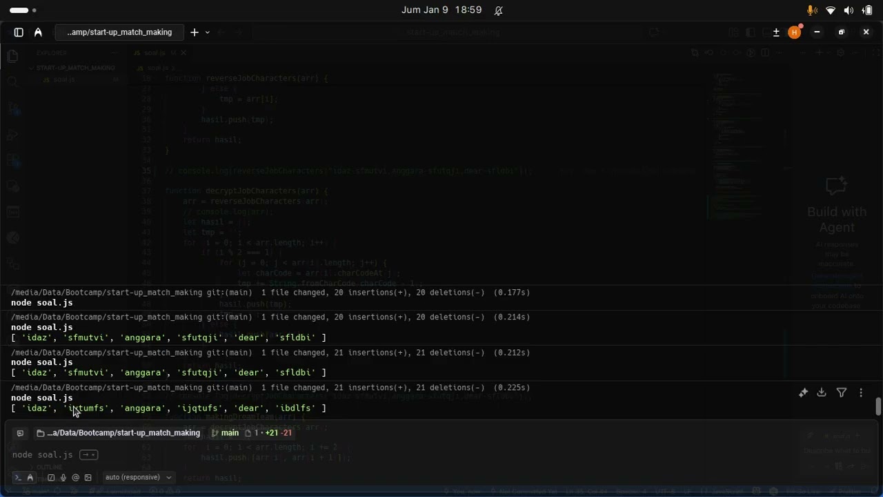 Front-End React Batch 3 | Mini Project Start-Up-Match-Making | Hanif Nabila