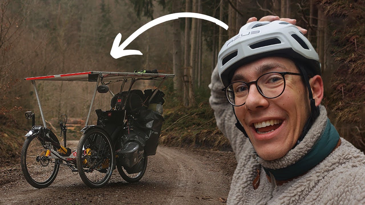I Almost Gave Up After My Solar Trike Crash! 😱 | Offroad Trikepacking Azub Ti-Fly X