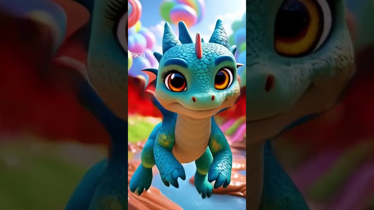 Baby dragon ✨ #BabyDragon #CandyLand #CinematicAnimation