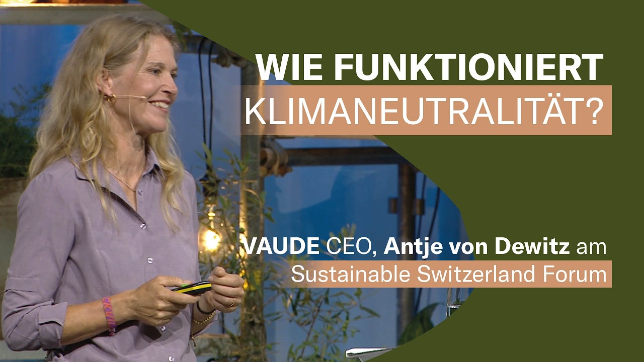 Der Weg zur Nachhaltigkeit: Vaude CEO Antje von Dewitz &uuml;ber den Prozess in die Kreislaufwirtschaft