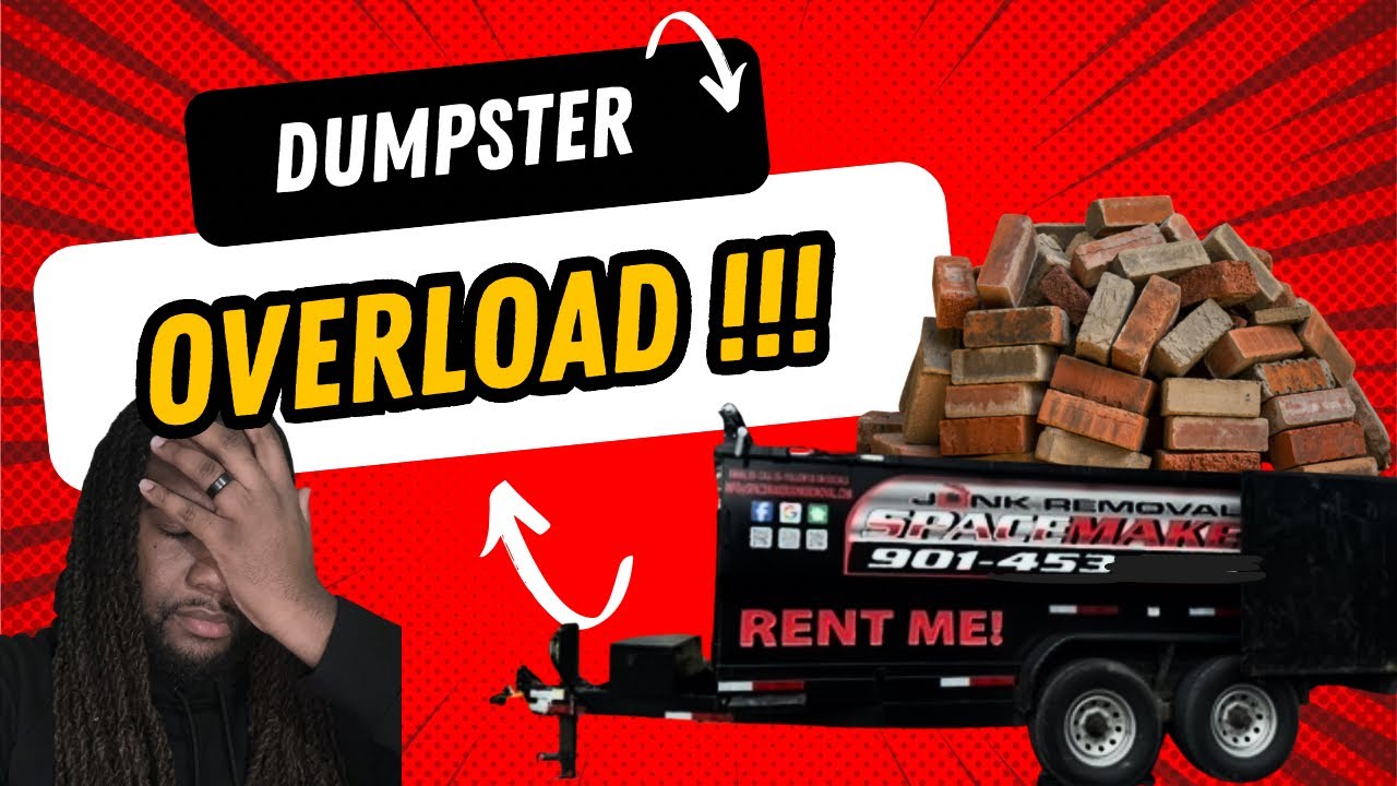 Customer Pushed a $350 Dumpster to the LIMIT!!