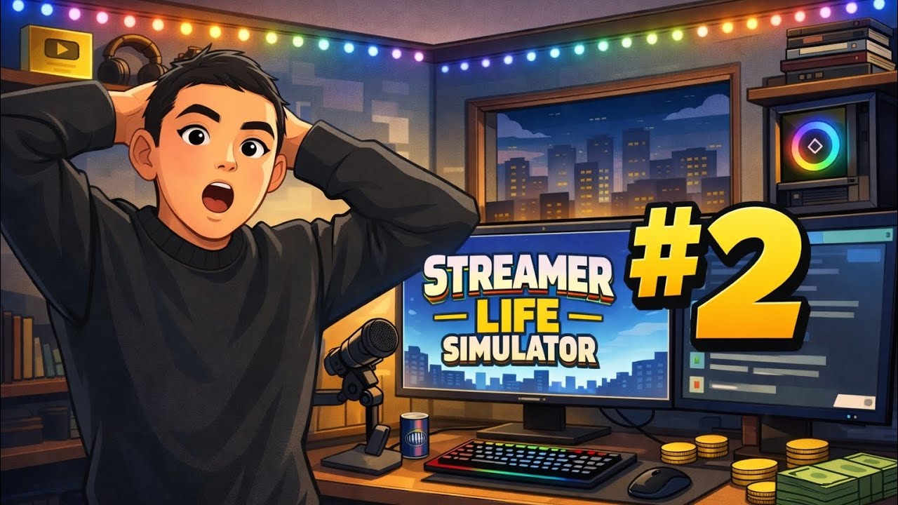 Streamer life simulator #2 շատ հետաքրքիր 