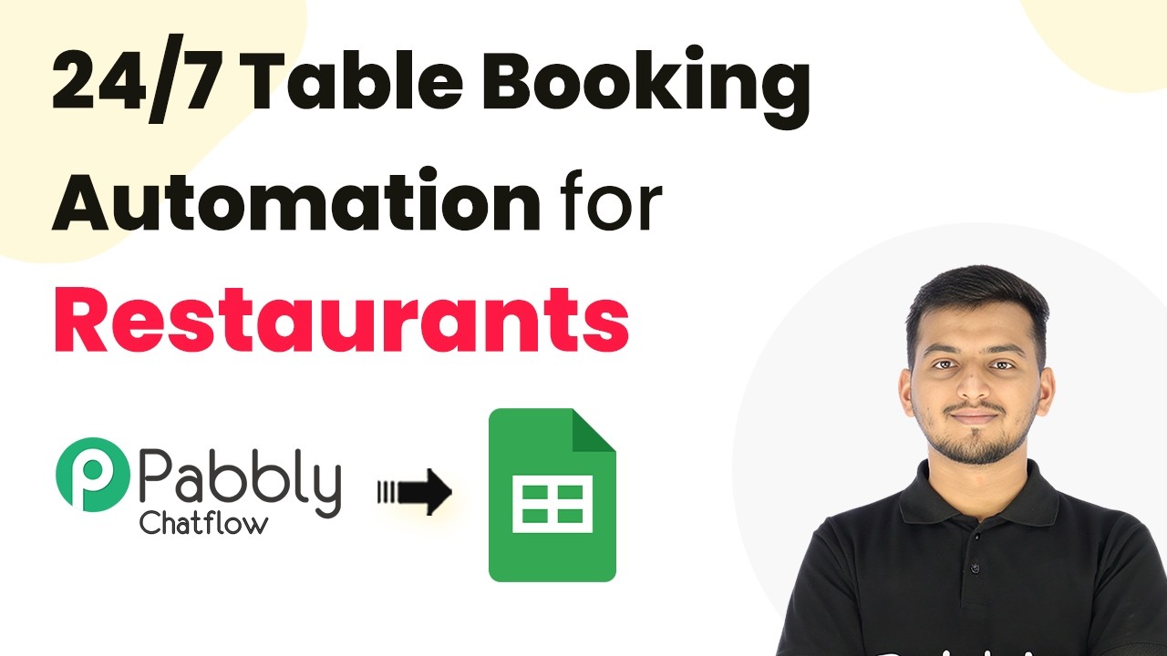 24/7 Table Booking Automation for Restaurants
